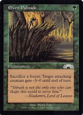 Elven Palisade EXO 109 Normal English NM - MTG