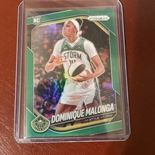 Dominique Malonga Rookie Green Prizm #116 Storm RC 2025 Panini Prizm WNBA