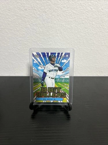 Topps 8 Bit Ballers Ken Griffey Jr. #8B-13 Mariners Baseball Insert Card