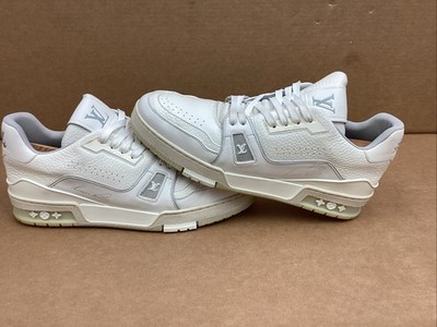 Louis Vuitton Trainer Sneaker White Virgil Abloh FD0221 - US 8 | eBay