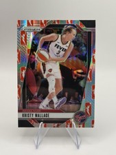Kristy Wallace 2024 Panini Prizm WNBA WNBA Logo Prizms #133 Indiana Fever Card