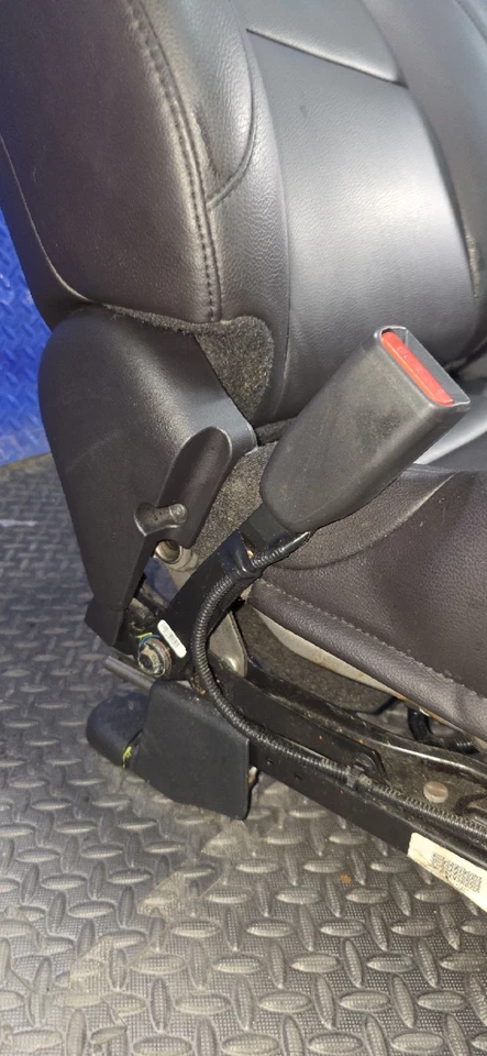 16 17 18 ACURA RDX Front LH DRIVER Seat BLACK Leather Trim OEM - Image 3 of 4