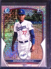 2023 Bowman Chrome #BCP-242 Arnaldo Lantigua Prospects Shimmer Refractor