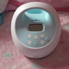 Spectra S1 Plus Double Electric Breast Pump Adjustable Battery Blue White