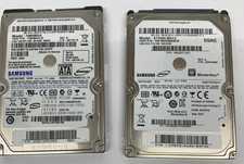 LOT of 2 x SAMSUNG Mixed Hard Drives ST500LM012 665257-001 500GB & 120GB HM080HI