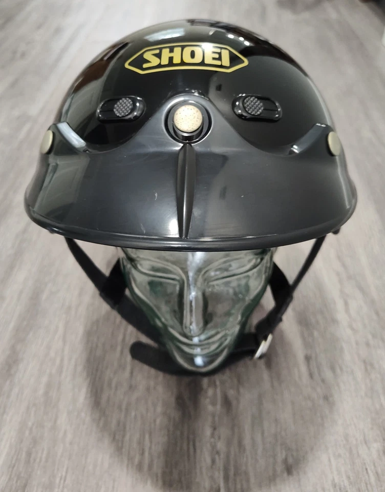 Shoei Helmet Small ST-CRUZ (W-3) GLOSS JET BLACK Motorcycle Biker - Image 2 of 4