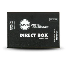Live Wire Solutions SPDI Passive Direct Box with Attenuation Pad LN