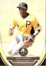 2013 Bowman Platinum #BPP32 Alen Hanson Prospects