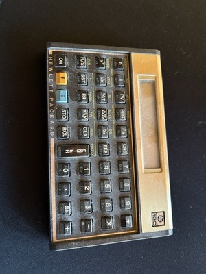Professioneller Finanzrechner von Hewlett-Packard HP 12C