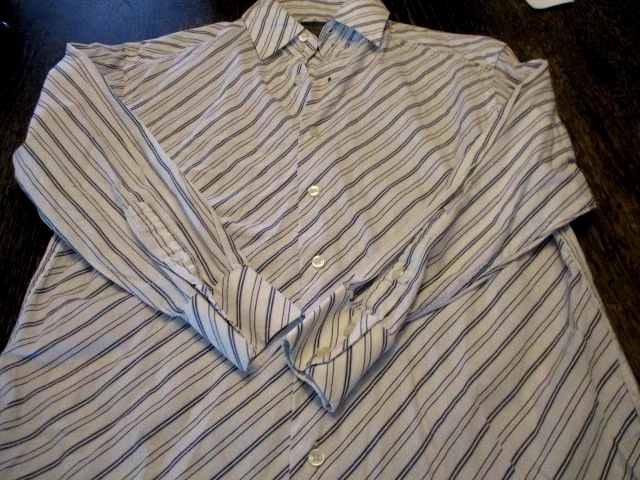 CAMISA BRUNO NIÑOS RAYAS BOTONES, TALLA M (10/12) Foto 3 de 4