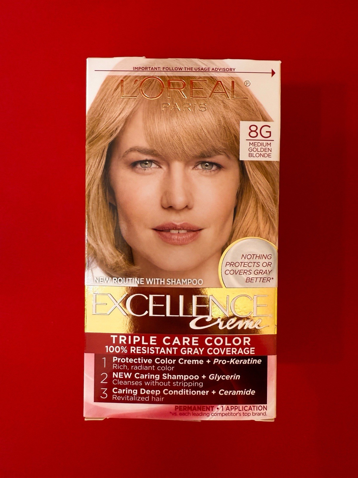 8 G Medium Golden Blonde Factory Sealed