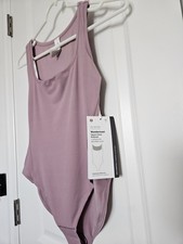 NWT Lululemon Wundermost Ultra-Soft Nulu Square-Neck Bodysuit Rose Blush XS