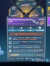 Borderlands 4 Modded Crit Knife