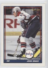 1991-92 O-Pee-Chee John Druce #206 0b4