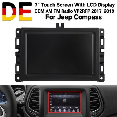 7'' LCD Touchscreen Display Für Jeep Uconnect  Auto 2017-2020 Radio Navigation