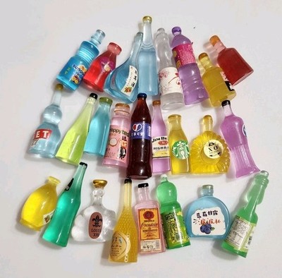 BARBIE MINIATURE DRINK CHOOSE 1 DOLLHOUSE DIORAMA DOLL PLAYSET ACCESSORIES