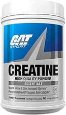 GAT SPORT Creatine Monohydrate 300 Gram Powder, Strength, Brain Health, Anti-Oxi