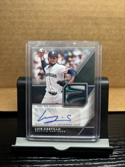 2026 Topps Series 1 Luis Castillo Major League Material Autograph 1/1