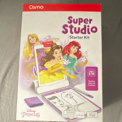 Osmo Super Studio Disney Princess Starter Kit for iPad Ages 5-10 901-00029