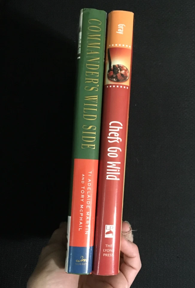 Lot Game Cookbooks COMMANDER'S Palace WILD SIDE Signed Autographed 1st+ CHEFS GO Foto 2 de 4