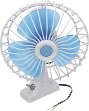 12V DC Oscillating Fan, 6 in., 90-Degree Oscillating Motion