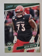 2020 Panini Prestige - Rookies Mekhi Becton #252 Xtra Points Platinum /25 (RC)