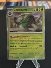 Chesnaught Holo Rare #007/086 Pokemon Chaos Rising Near Mint