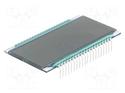 Display: LCD STN Positive 7-segmentig (digital)  Anz.Ziffern: 4 DE 120-TS-20/7,