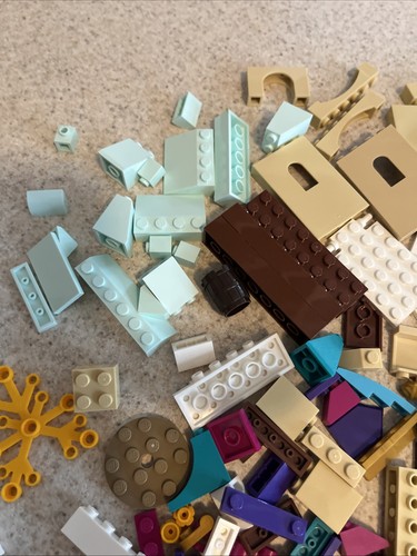 Lego Disney Frozen 2 Arendelle  Castle Village 41167; Incomplete - No Minifigs - Picture 12 of 13