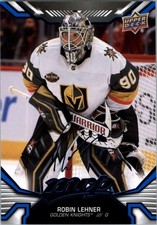 2022-23 Upper Deck MVP Factory Set Blue Script #69 Robin Lehner - HKY