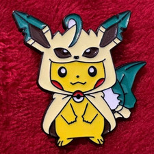 PIKACHU Pokemon Leafeon Poncho enamel pin - FREE SHIPPING
