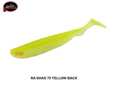 MOLIX RA SHAD 3,8' COL 73  YELLOW BACK SPINNING MARE SPIGOLA LAGO BASS