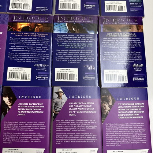 LOT OF 24 HARLEQUIN INTRIGUE NOVELS (LARGER PRINT) Mixed Authors - Picture 17 of 19