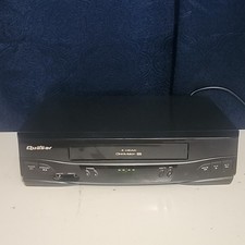 Quasar VHQ-40M Omnivision 4-Head VCR Recorder No Remote - Working