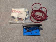 Iwata HP-C Airbrush Japan Professional Set With Hose Medea Paint Colors Manual