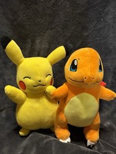 Pokemon Pikachu And Charmander Plush Toys