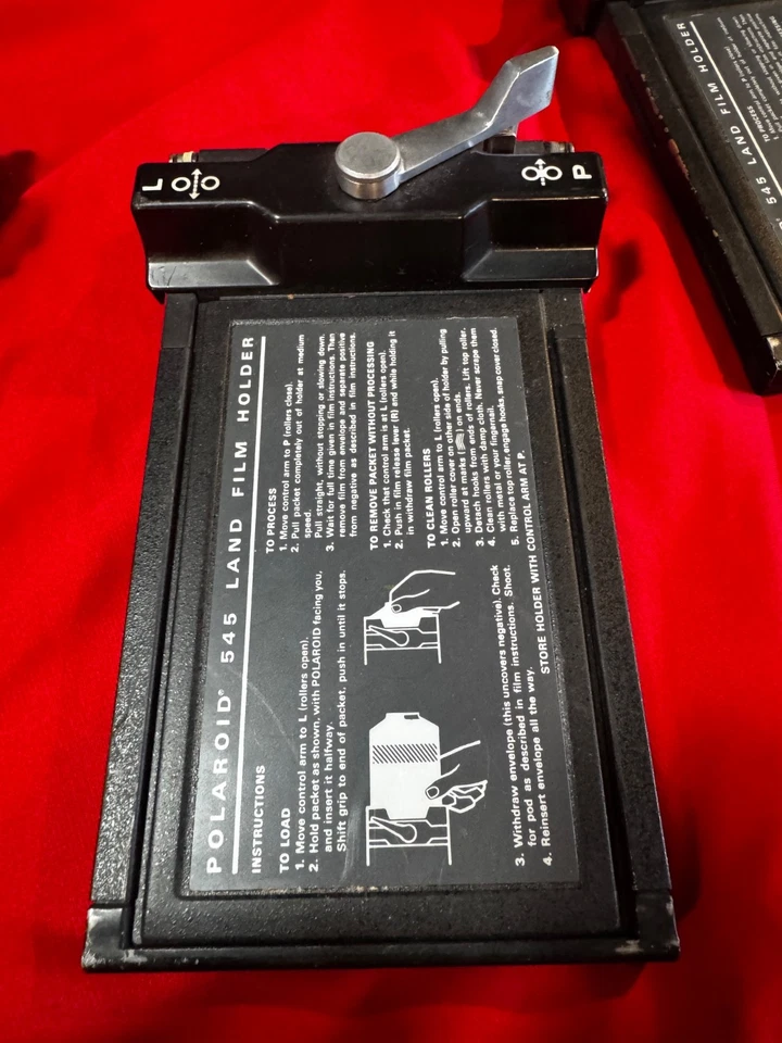 POLAROID 545 LAND FILM HOLDER FOR 4X5 CAMERAS - Image 4 of 4