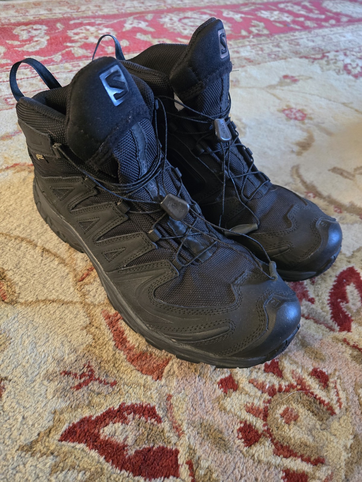 's Hiking Boots Black Us 11.5 Mpn 401381