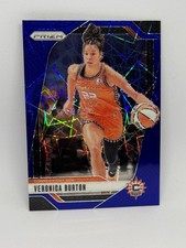 2024 Panini Prizm WNBA Veronica Burton 35 BLUE VELOCITY PRIZM