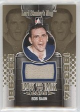 2013-14 ITG Lord Stanley's Mug Back to Back Cups Gold Bob Baun #BBC-02 0gy4