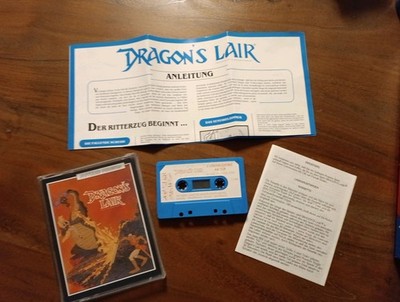 Dragon's Lair Software Projects 1983 Commodore 64/128