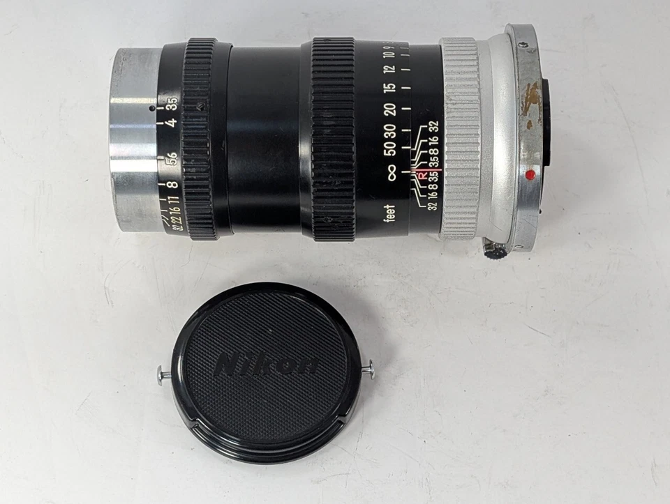 [Exc+4] Nikon Nippon Kogaku NIKKOR-Q.C 13.5cm 135mm f3.5 Lens S mount from JAPAN - Image 2 of 4