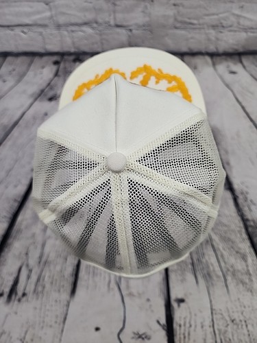NOS VTG K-Products FABICK Caterpillar Dealer Snapback Rope Hat Scrambled Eggs - Picture 6 of 8