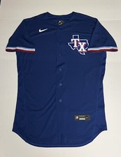 Nike Texas Rangers 2020 Alternate Premier Elite Patch Royal-Blue Home Jersey