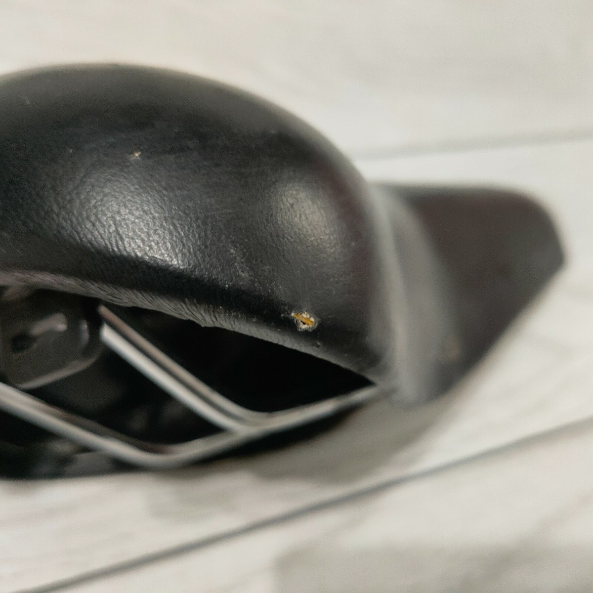 Vintage Kashimax GT Bicycle Saddle Black Made in Japan