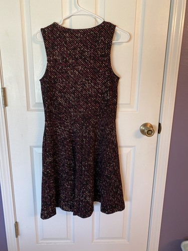 Apt 9 Womens Dress Medium 8-10 Shift Sleeveless Draped neckline purple. New - Picture 5 of 6