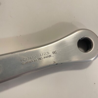 Shimano Dura Ace FC-7410 Crankset 175mm 53/39T Original Chainrings