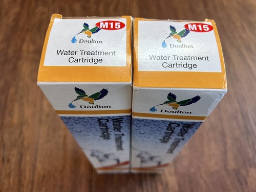 TWO Doulton W9142011 Limescale/Chlorine Reduction Water Filter 10" Cartridge M15 - Picture 3 of 3