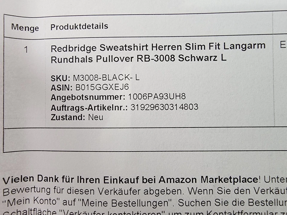 Sudadera Pullover Redbridge Para Hombre Calce Ajustado Negra - L (KYLO REN) Foto 3 de 4