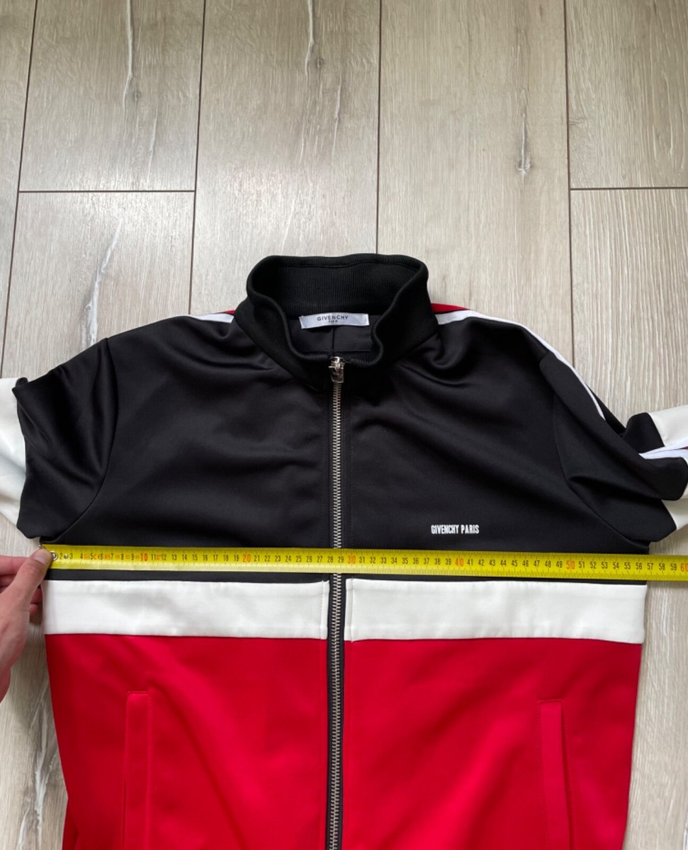 Givenchy Paris Light Zip Track Jacket Size S | eBay